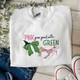 Pink goes Good with Green Adults Clothing