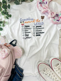 Double Sided Snacking Around the World Adults Clothing