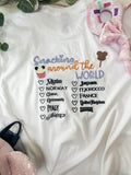 Double Sided Snacking Around the World Adults Clothing