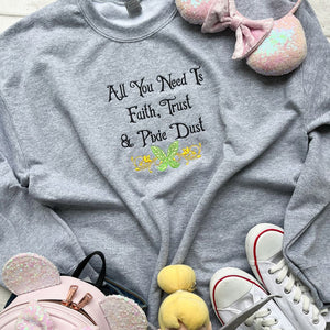 Faith, Trust & Pixie Dust Adults Clothing