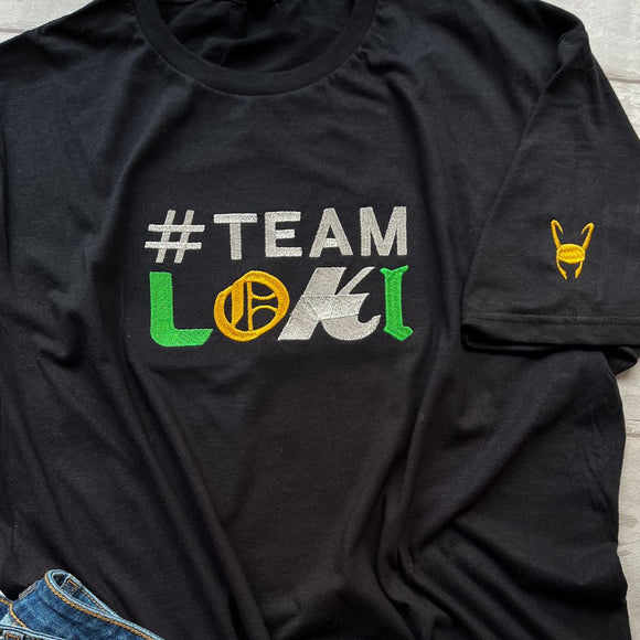 #Team Loki Adults Clothing